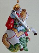 St. George and the Dragon Christmas Ornament
